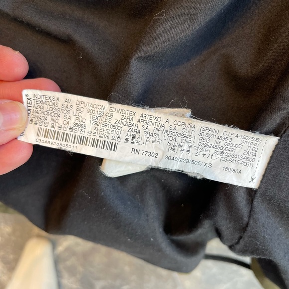 Zara Basic Khaki Parker - Size XS - Picture 11 of 11